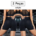 2 Peças, shorts de Ioga femininas com controle de barriga e bumbum, cintura alta, leggings para corrida, shorts de treino