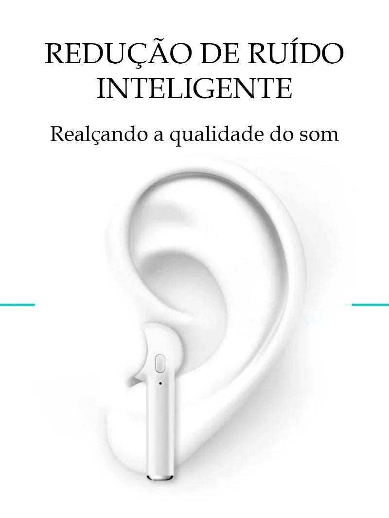 Fones de ouvido sem fio I7S Tws Fones de ouvido Bluetooth