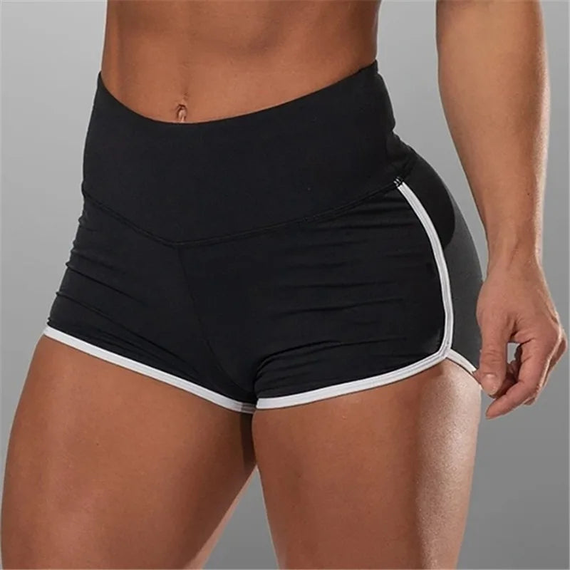 Shorts BÁSICO de verão femininos para esportes, fitness, academia, shorts justos, casuais-POUCAS UNIDADES